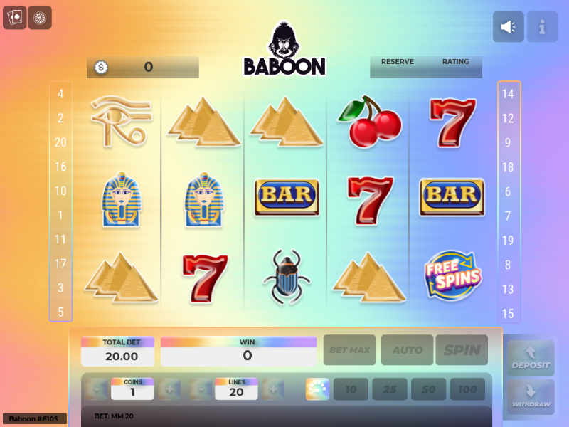 Baboon #6105